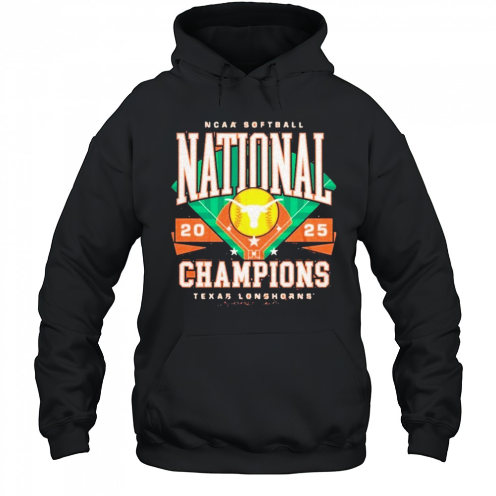 Texas Longhorns Homefield 2025 NCAA Softball Women’s College World Series Champions T-Shirt Hoodie