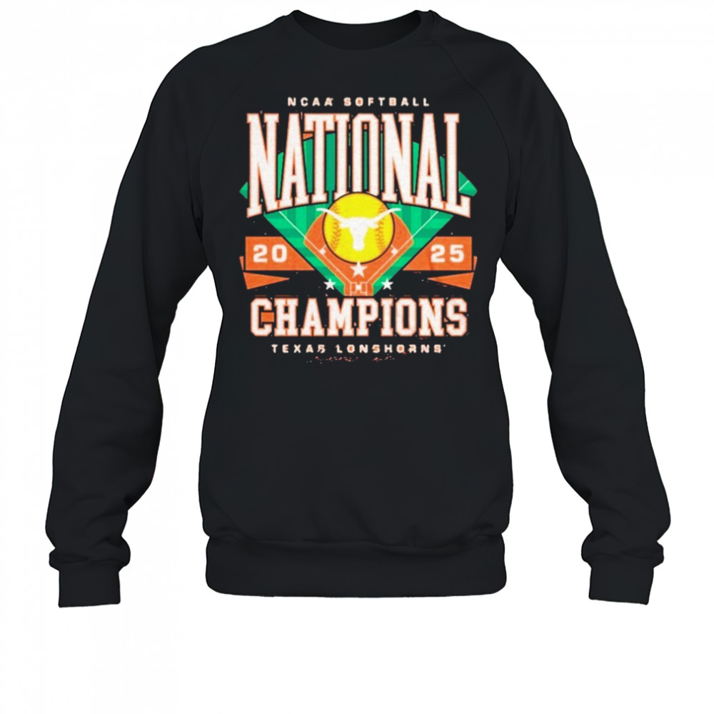 Texas Longhorns Homefield 2025 NCAA Softball Women’s College World Series Champions T-Shirt Sweatshirt
