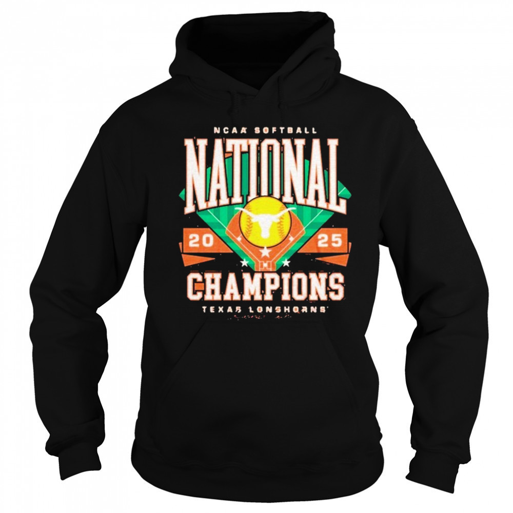 Texas Longhorns Homefield 2025 NCAA Softball Women’s College World Series Champions T-Shirt Sweatshirt