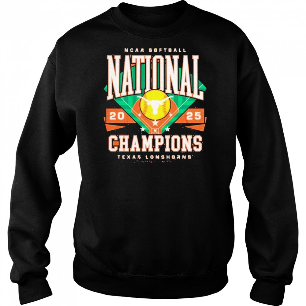 Texas Longhorns Homefield 2025 NCAA Softball Women’s College World Series Champions T-Shirt Hoodie