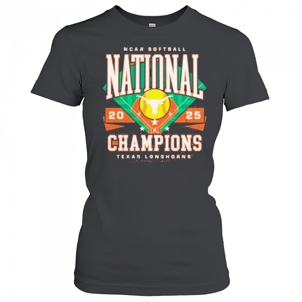 Texas Longhorns Homefield 2025 NCAA Softball Women’s College World Series Champions T-Shirt Women's T-shirt