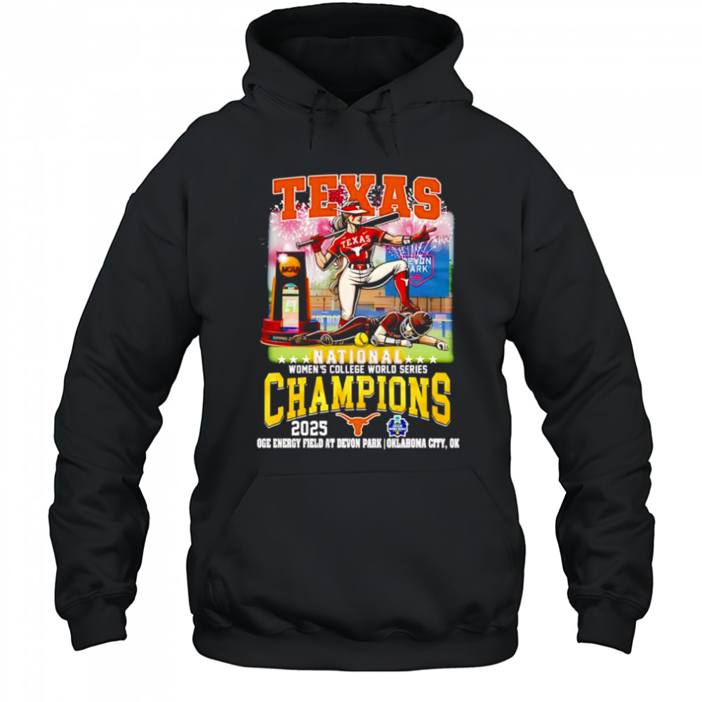Texas National Women’s College World Series Champions 2025 shirt Hoodie
