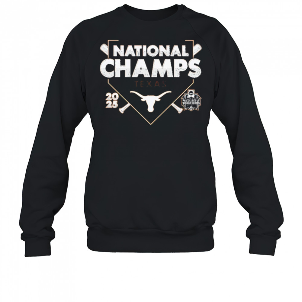 Texas Orange Texas Longhorns 2025 NCAA Softball Women’s College World Series ChampionsT-Shirt Sweatshirt