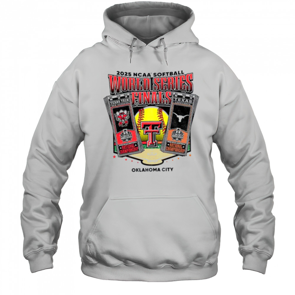 Texas Tech 2025 Softball College World Series Championship Finals tickets shirt Hoodie