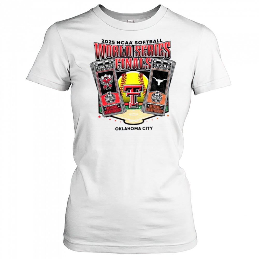 Texas Tech 2025 Softball College World Series Championship Finals tickets shirt Women's T-shirt