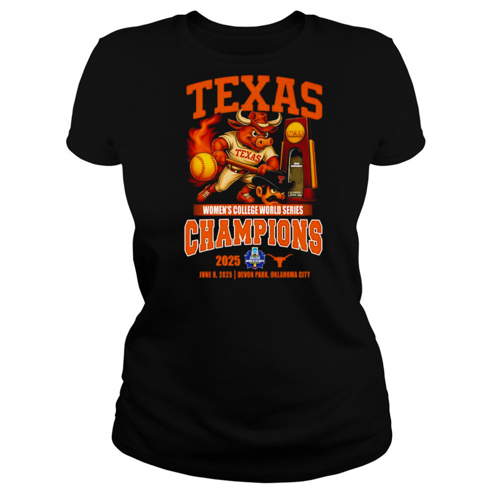 Texas Women’s College World Series Champions 2025 mascot shirt Women's T-shirt