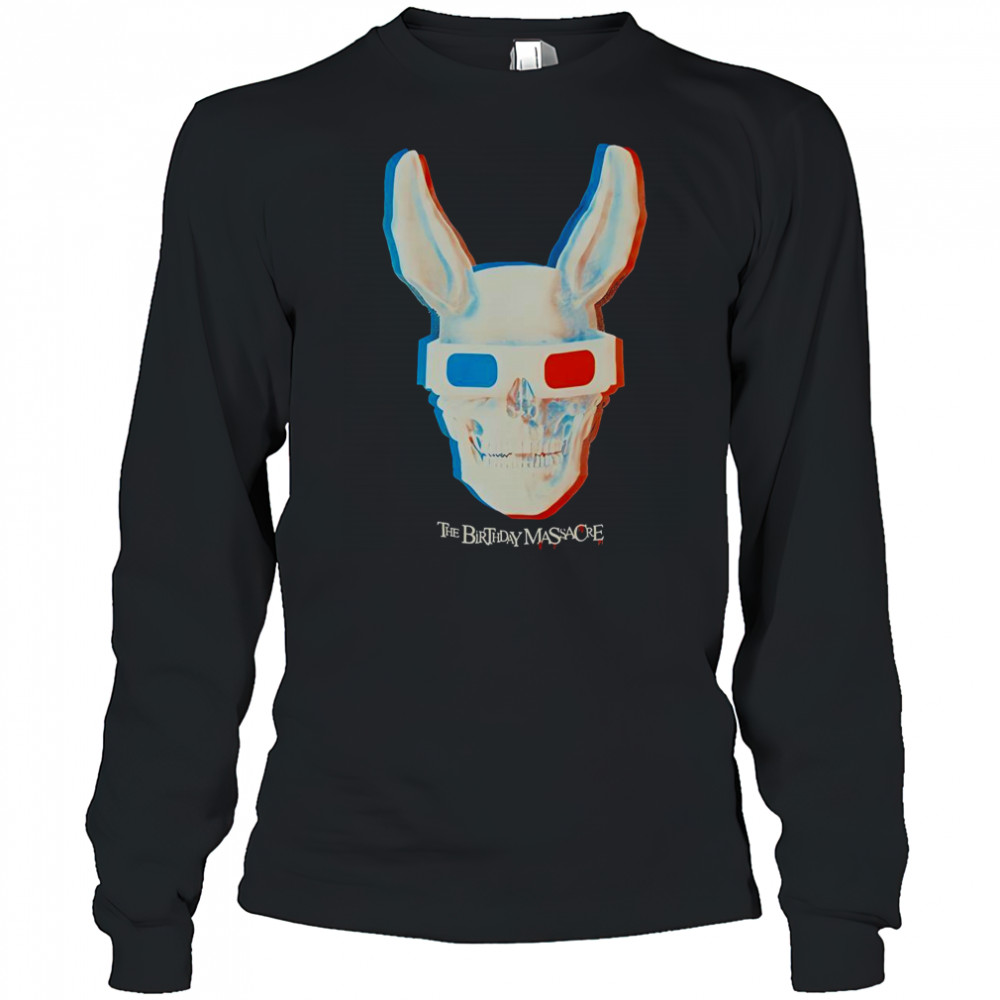 The Birthday Massacre 3D Skull T-Shirt Long Sleeved
