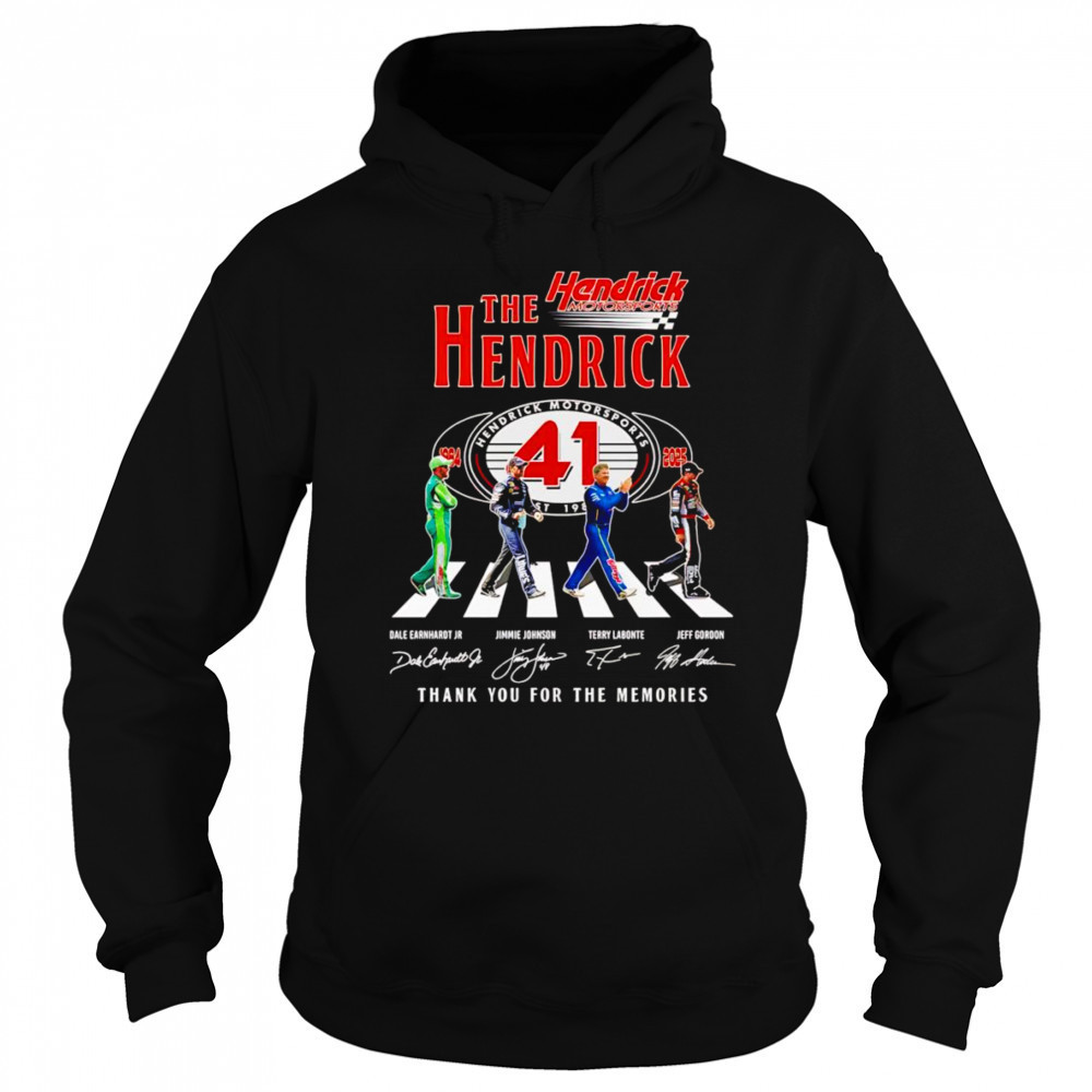 The Hendrick Abbey Road thank you for the memories shirt Sweatshirt