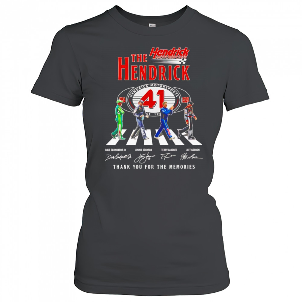 The Hendrick Abbey Road thank you for the memories shirt Women's T-shirt