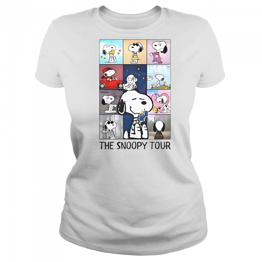 The Snoopy Tour Taylor Eras Tour T-Shirt Women's T-shirt
