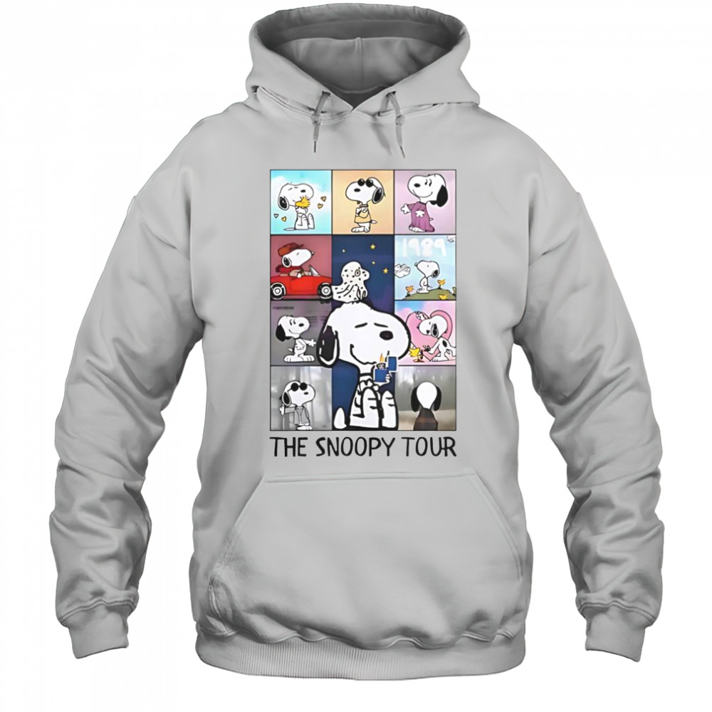 The Snoopy Tour Taylor Eras Tour T-Shirt Hoodie