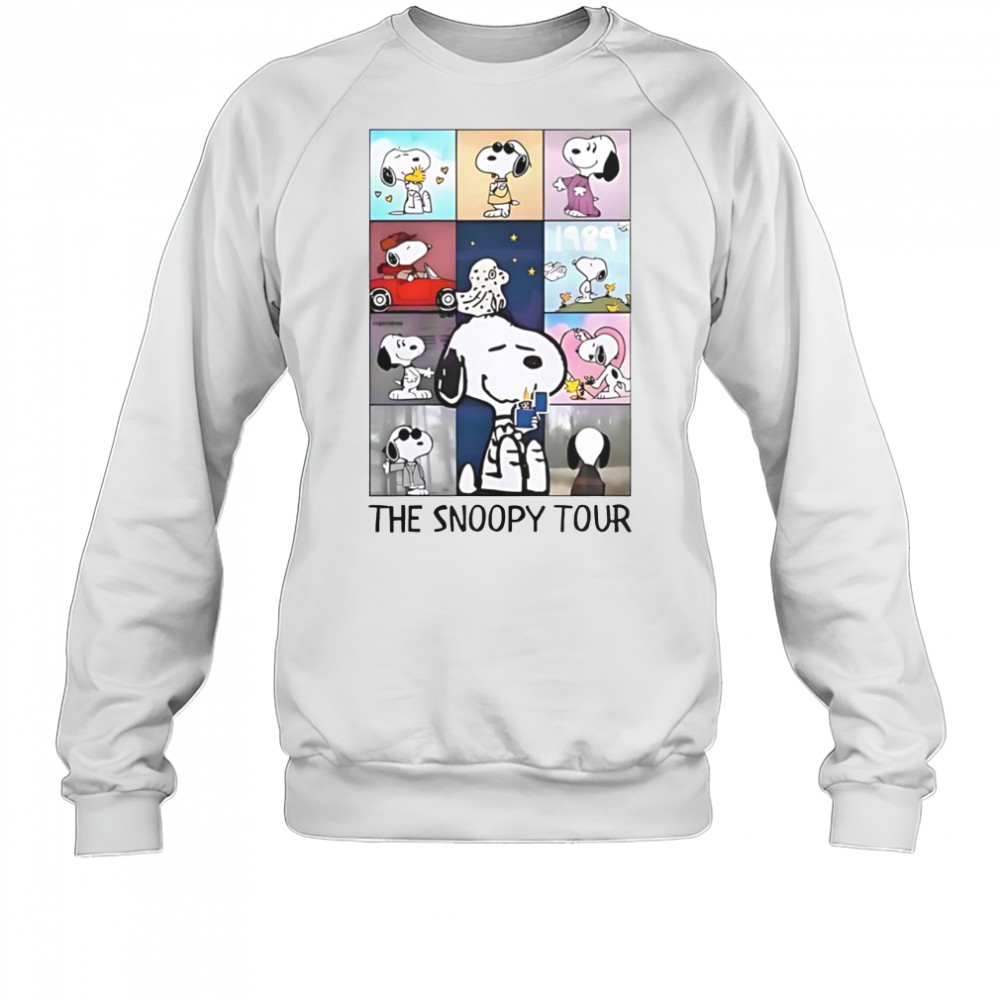 The Snoopy Tour Taylor Eras Tour T-Shirt Sweatshirt
