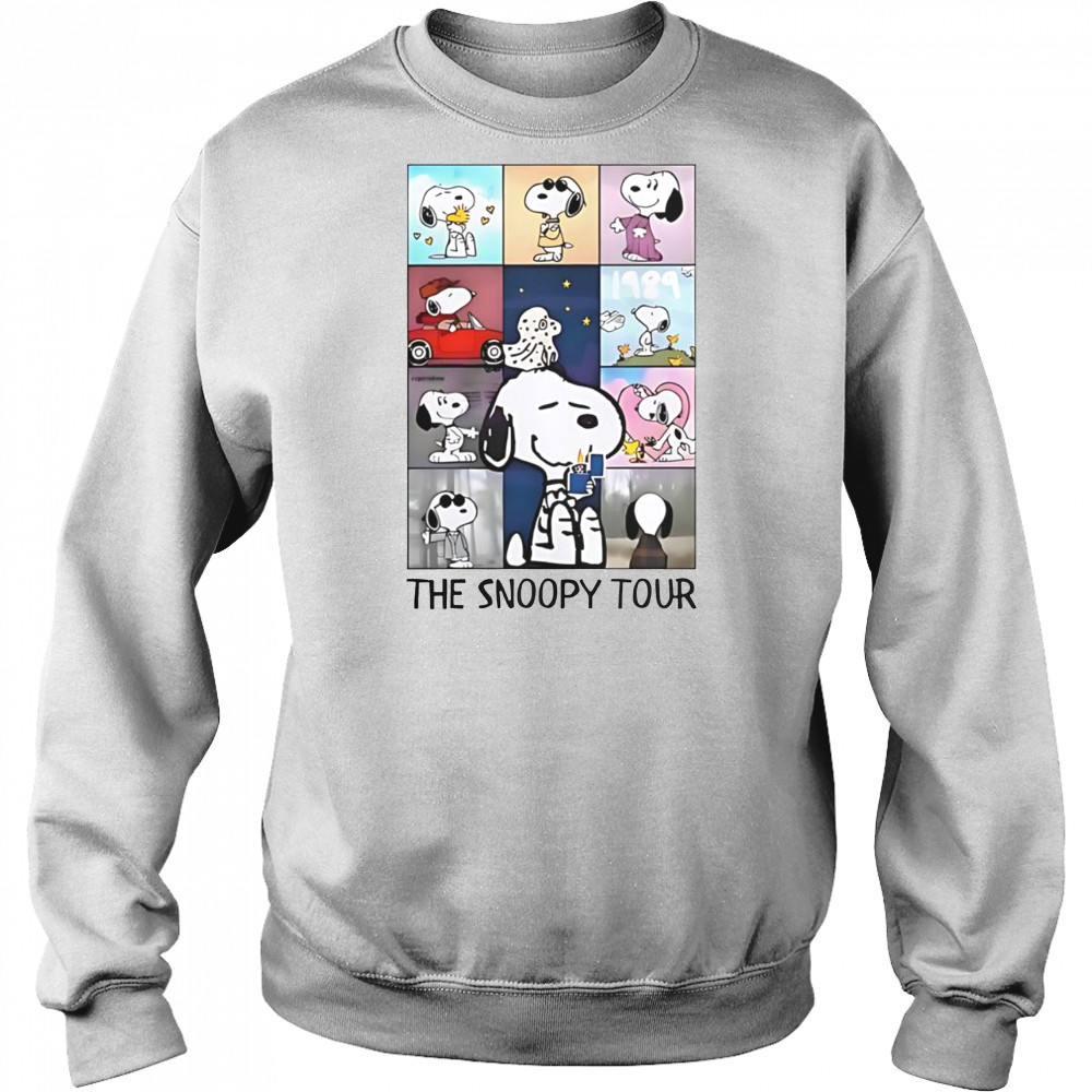 The Snoopy Tour Taylor Eras Tour T-Shirt Hoodie