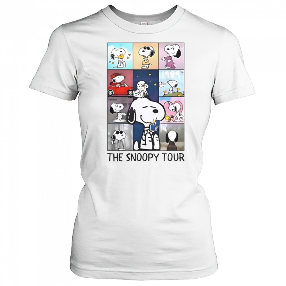 The Snoopy Tour Taylor Eras Tour T-Shirt Women's T-shirt
