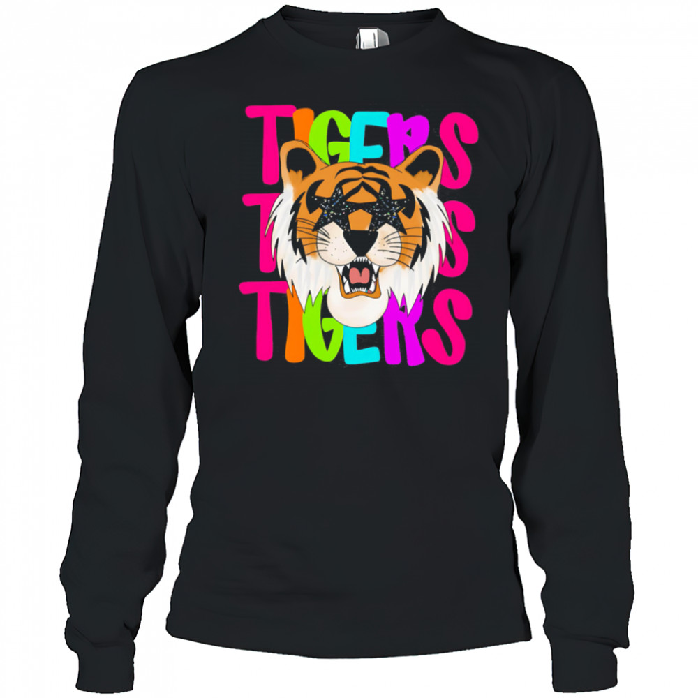 Tigers repeat pride shirt Long Sleeved