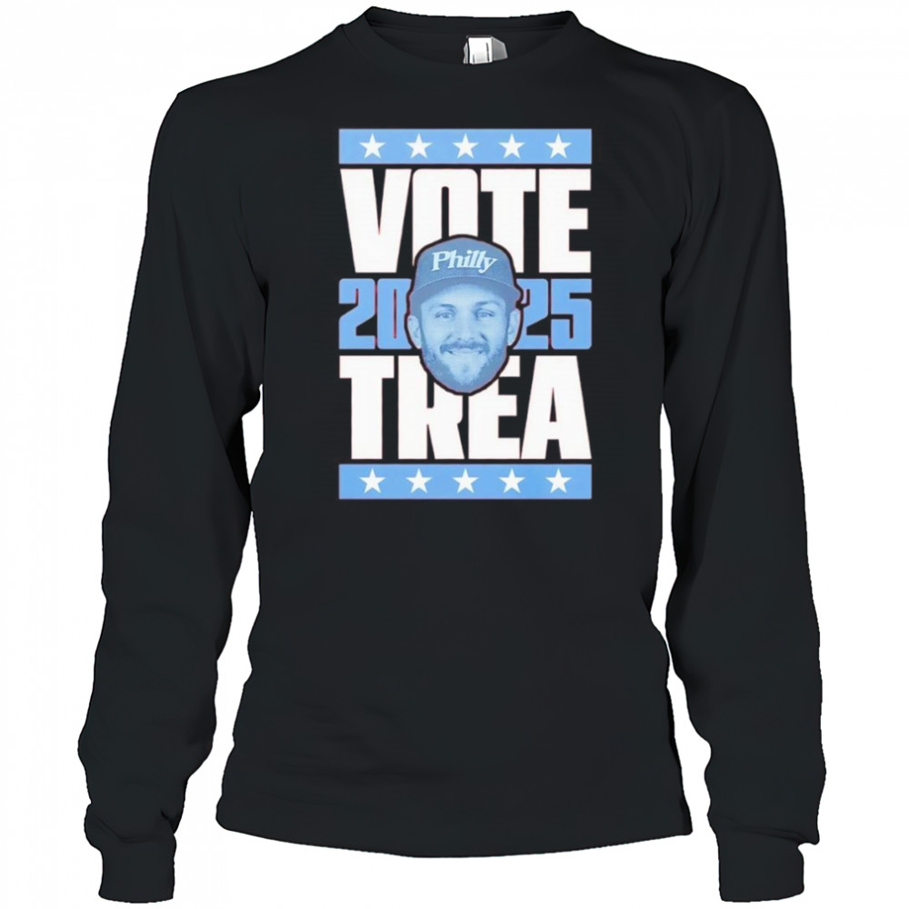 Trea Turner 2025 Vote shirt Long Sleeved