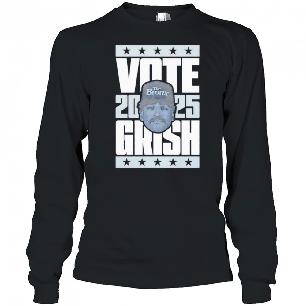 Trent Grisham 2025 Vote shirt Long Sleeved