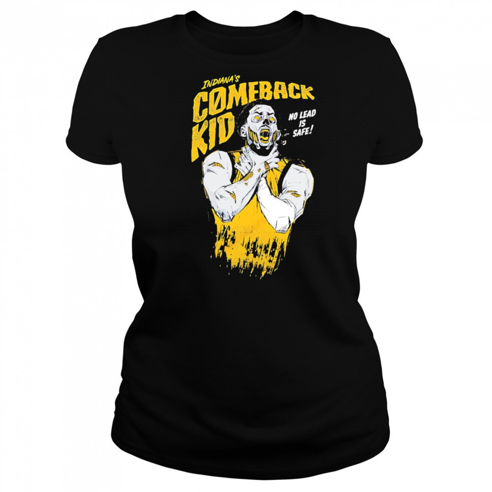 Tyrese Haliburton Comeback kid no lead is safe shirt Women's T-shirt