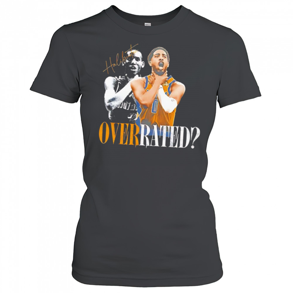 Tyrese Haliburton Overrated Essential shirt Women's T-shirt