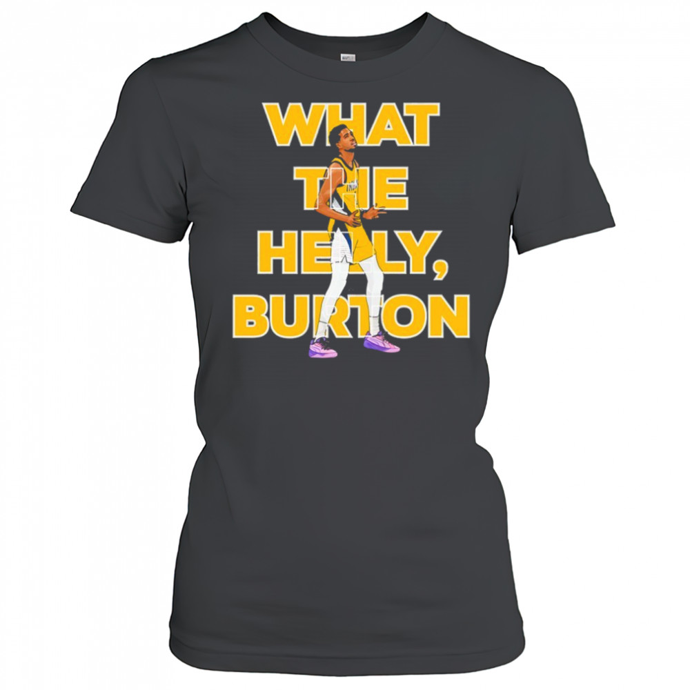 Tyrese Haliburton what the helly Burton 2025 shirt Women's T-shirt