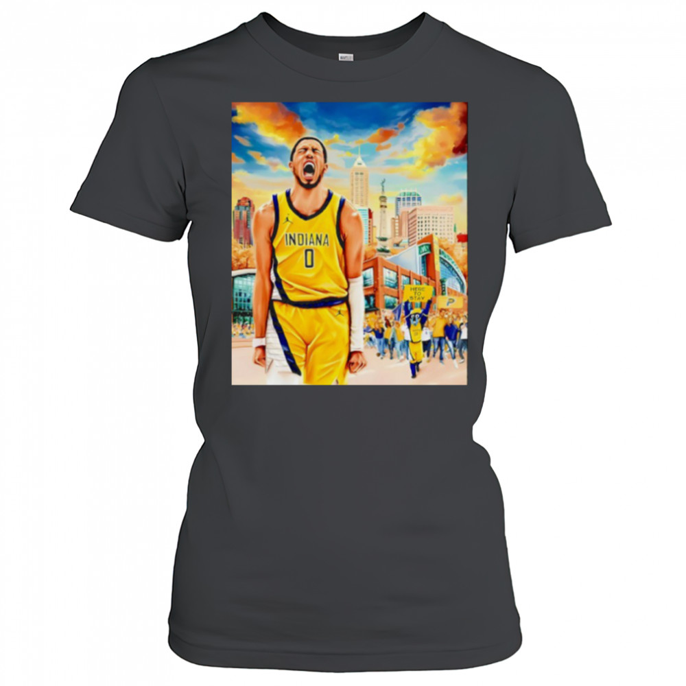 Tyrese Haliburton What The Helly Burton shirt Women's T-shirt