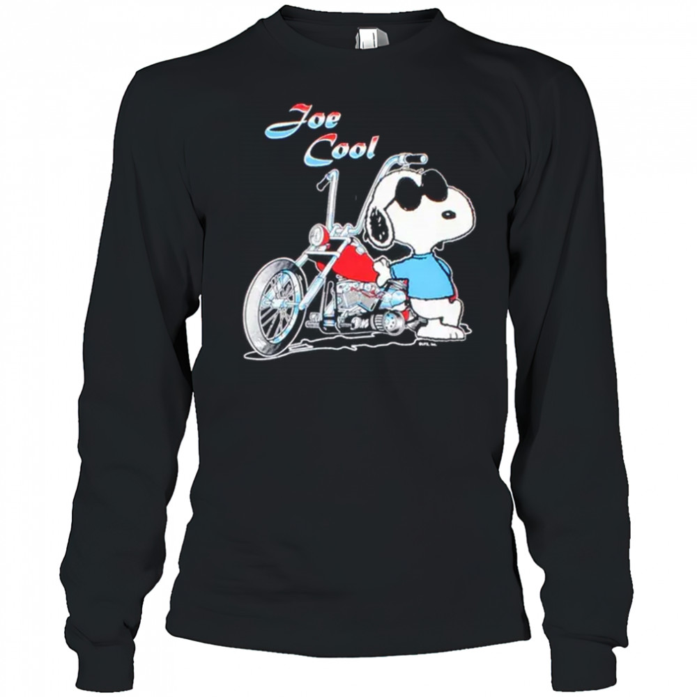 Vintage Snoopy Joe Cool Shirt Long Sleeved