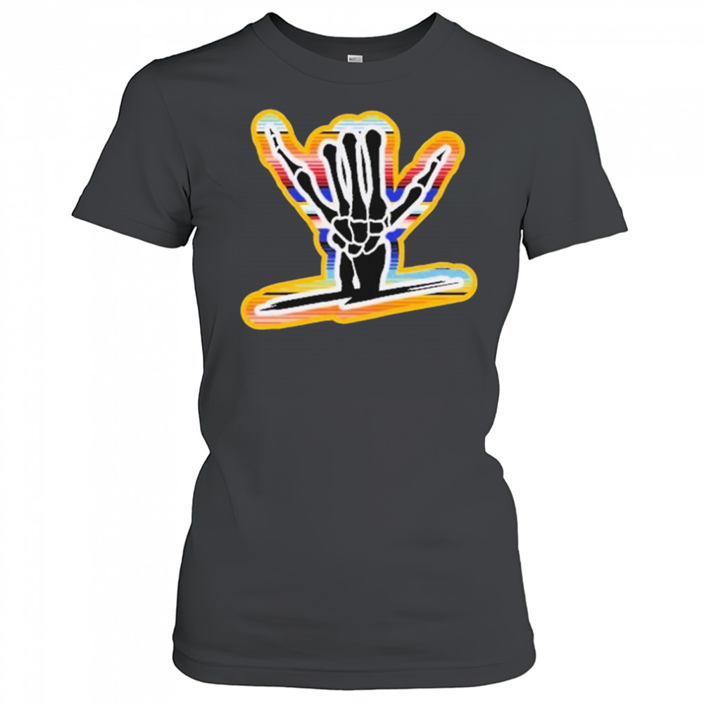 Viva La Shred Skeleton T-shirt Women's T-shirt