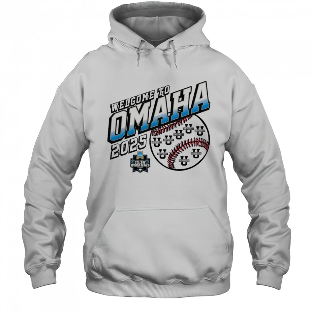Welcome To Omaha 2025 NCAA Baseball Men’s College World Series Bullpen Ace Shirt Hoodie