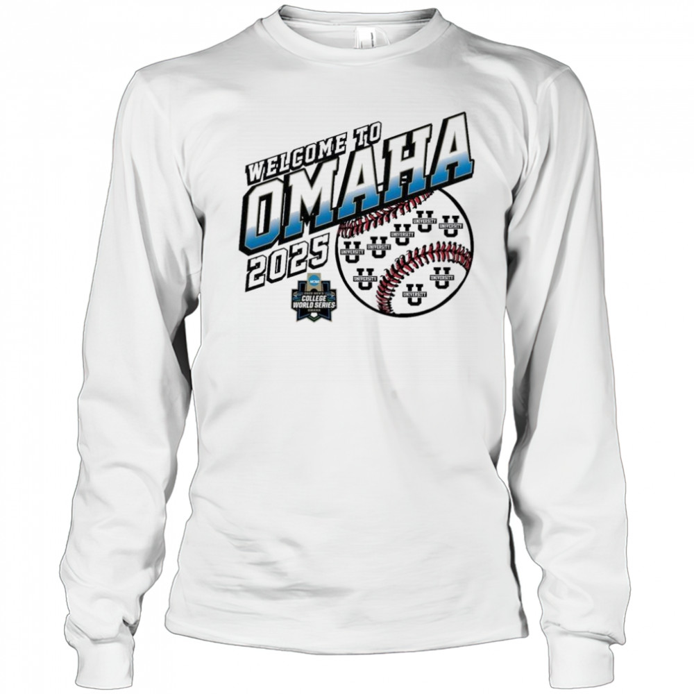 Welcome To Omaha 2025 NCAA Baseball Men’s College World Series Bullpen Ace Shirt Long Sleeved