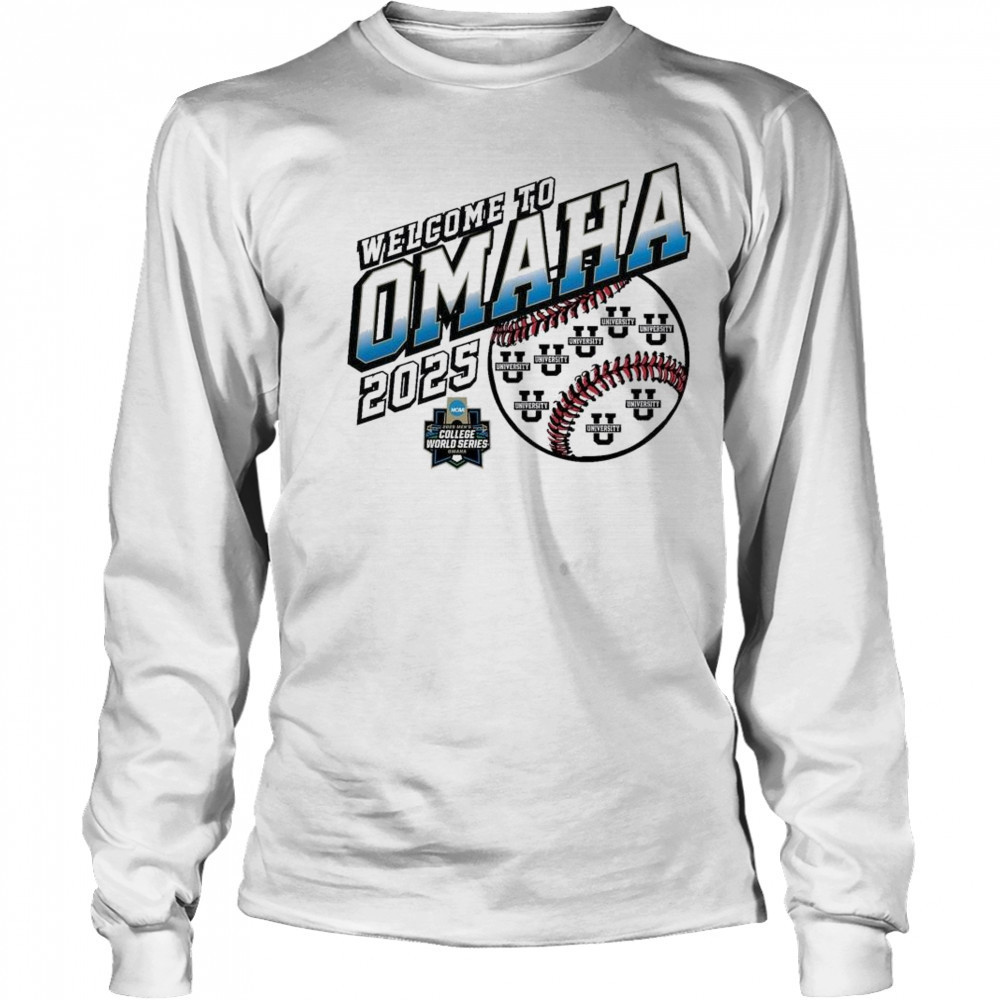 Welcome To Omaha 2025 NCAA Baseball Men’s College World Series Bullpen Ace Shirt Long Sleeved