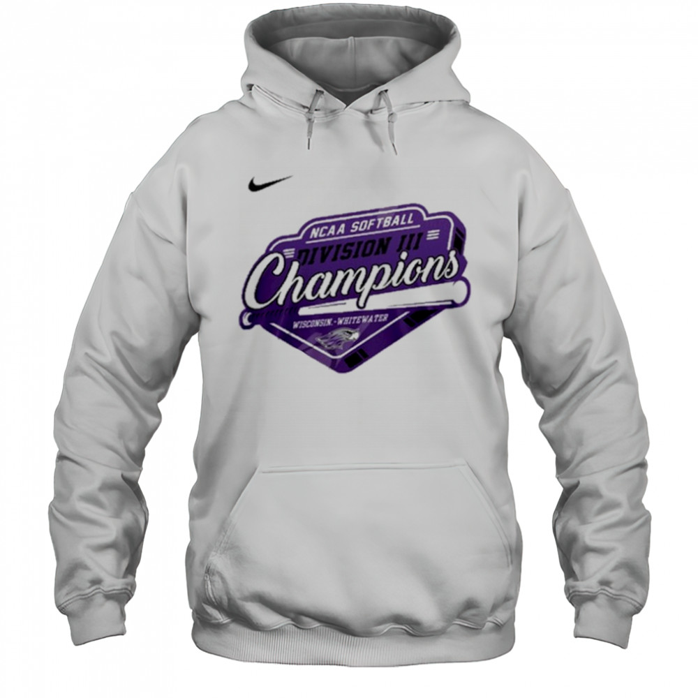 Wisconsin-Whitewater Warhawks NCAA Softball Champions 2025 shirt Hoodie
