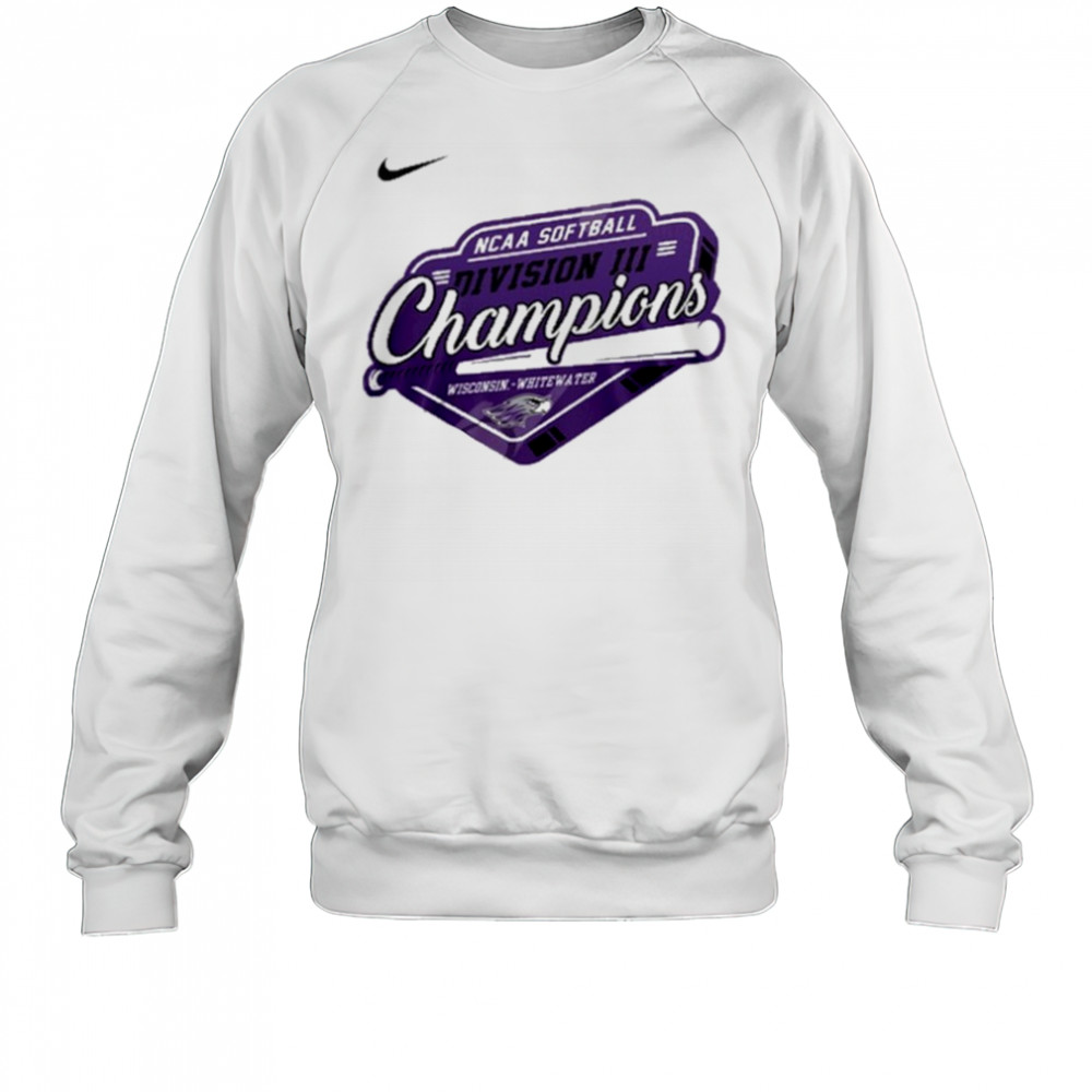 Wisconsin-Whitewater Warhawks NCAA Softball Champions 2025 shirt Sweatshirt