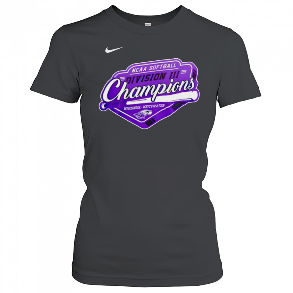Wisconsin Whitewater Warhawks Softball NCAA Division III 2025 Champions shirt Women's T-shirt