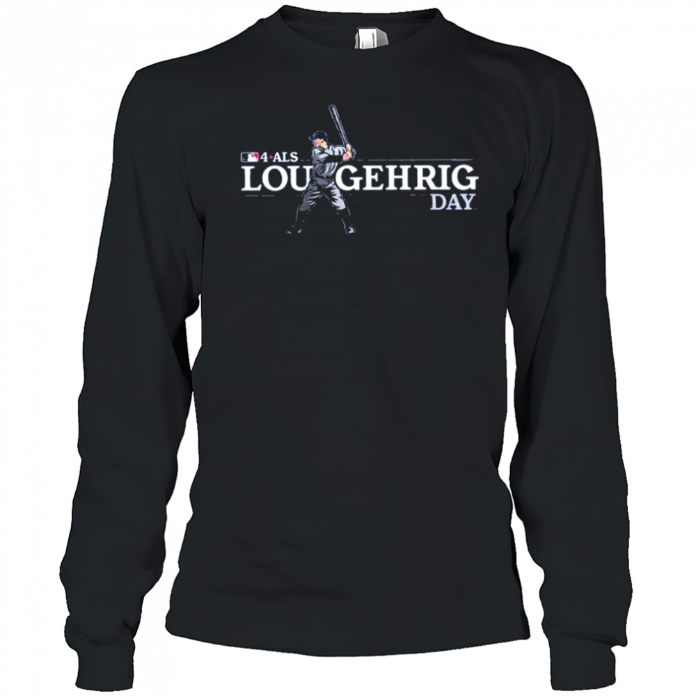 Yankees 2025 Lou Gehrig Day Shirt Long Sleeved
