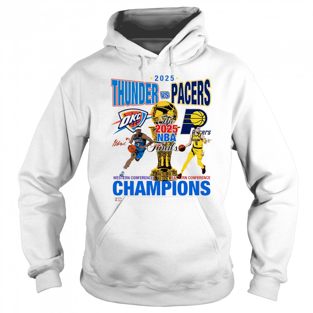 2025 Thunder vs Pacers NBA Finals shirt Sweatshirt