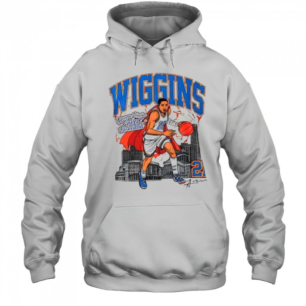 Aaron Wiggins #21 Superhero Saved Basketball signature shirt Hoodie