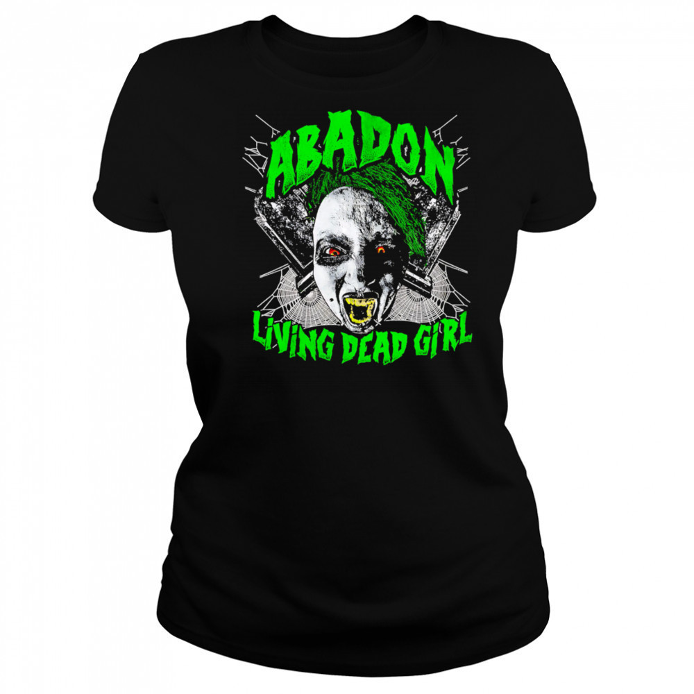 Abado Living Dead Girl graphic shirt Women's T-shirt