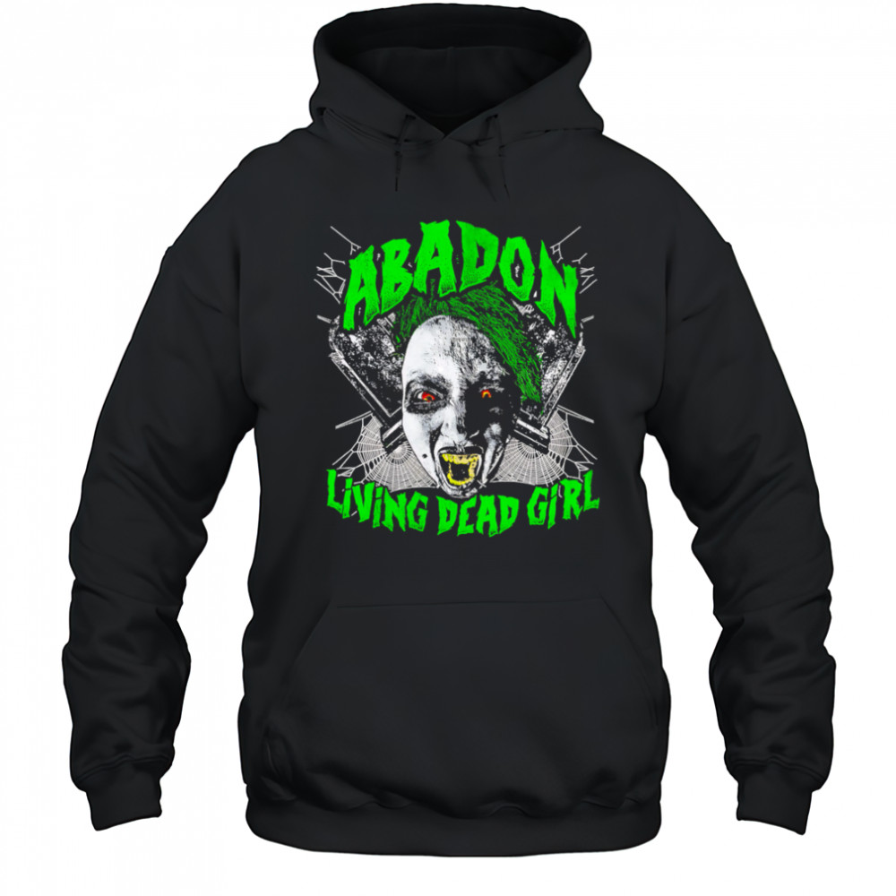 Abado Living Dead Girl graphic shirt Hoodie