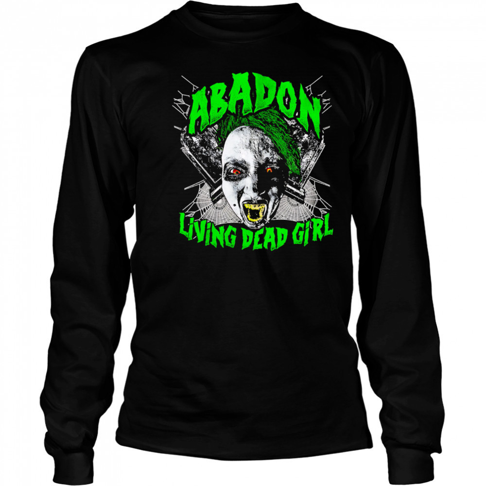 Abado Living Dead Girl graphic shirt Long Sleeved