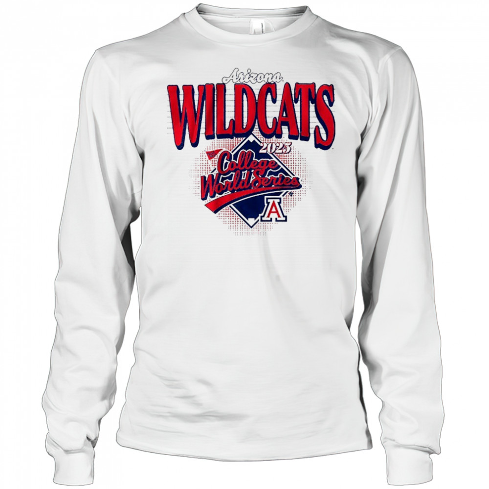 Arizona Baseball 2025 College World Series Shirt Long Sleeved
