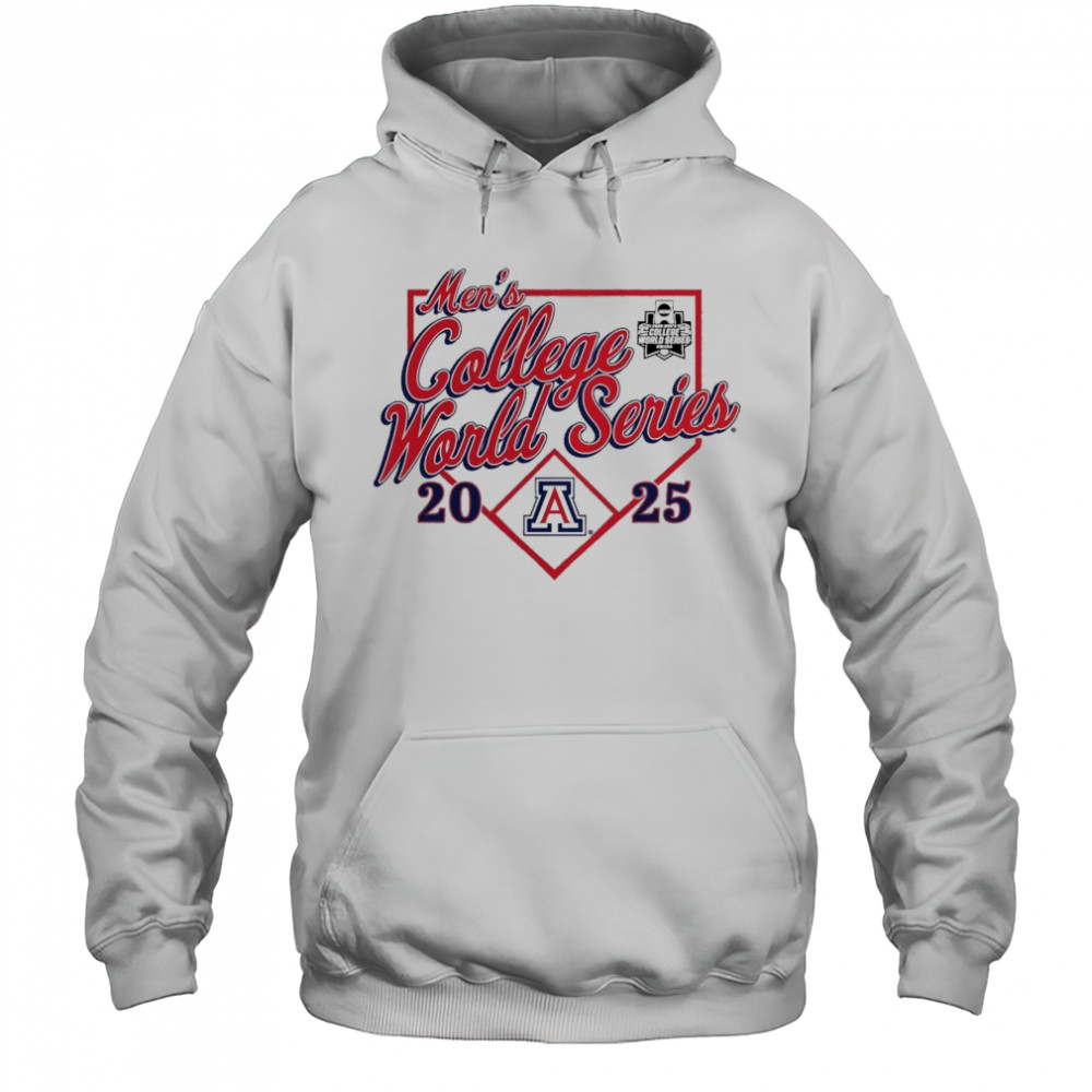 Arizona Wildcats 2025 NCAA Baseball Men’s College World Series Bullpen Ace Shirt Hoodie