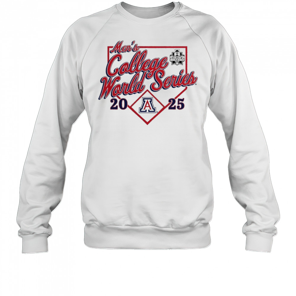 Arizona Wildcats 2025 NCAA Baseball Men’s College World Series Bullpen Ace Shirt Sweatshirt