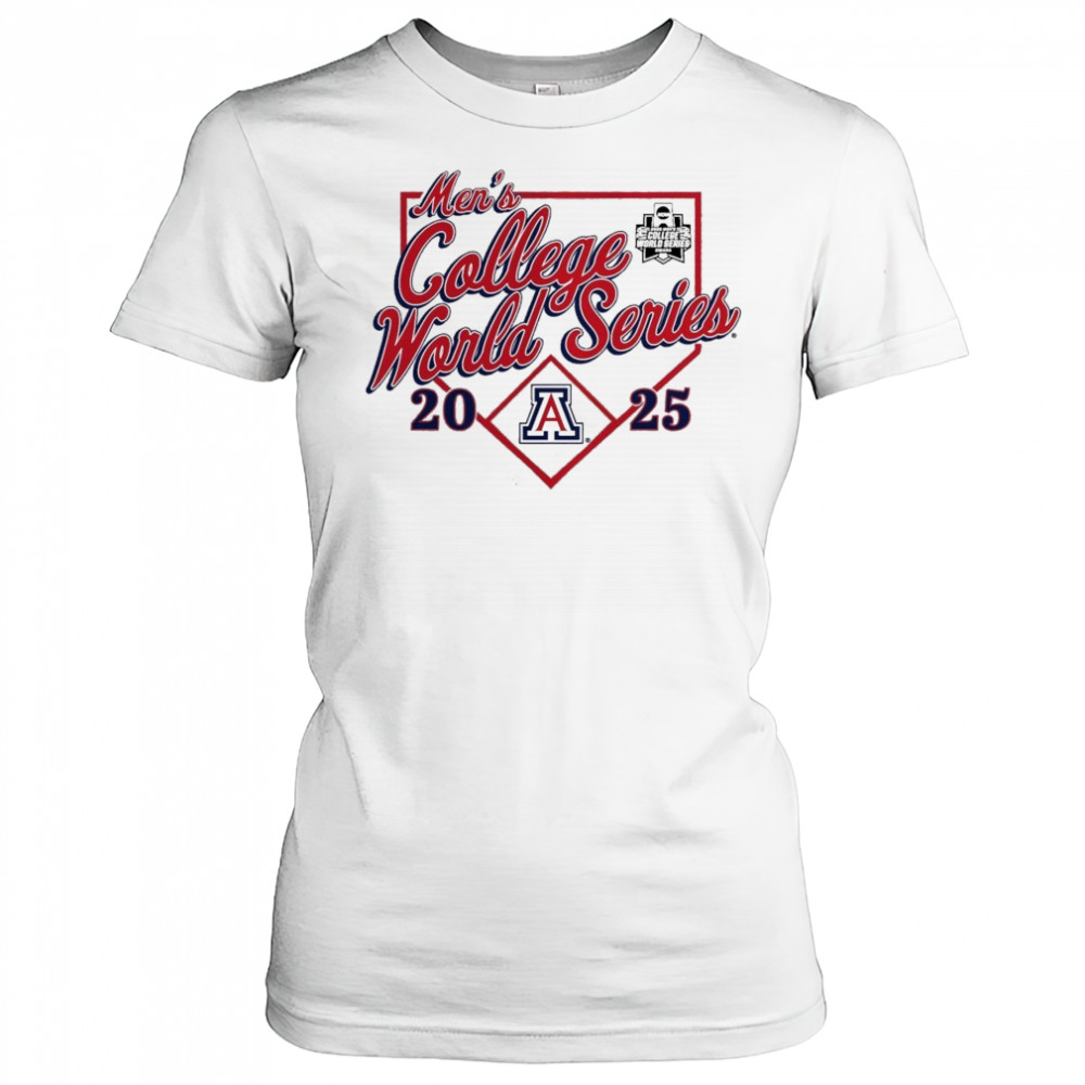 Arizona Wildcats 2025 NCAA Baseball Men’s College World Series Bullpen Ace Shirt Women's T-shirt