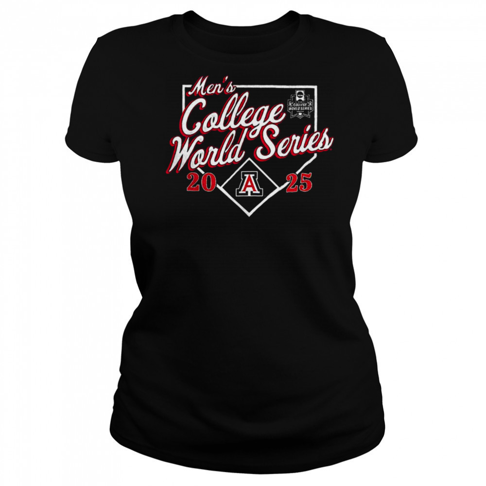 Arizona Wildcats 2025 NCAA Baseball Men’s College World Series shirt Women's T-shirt
