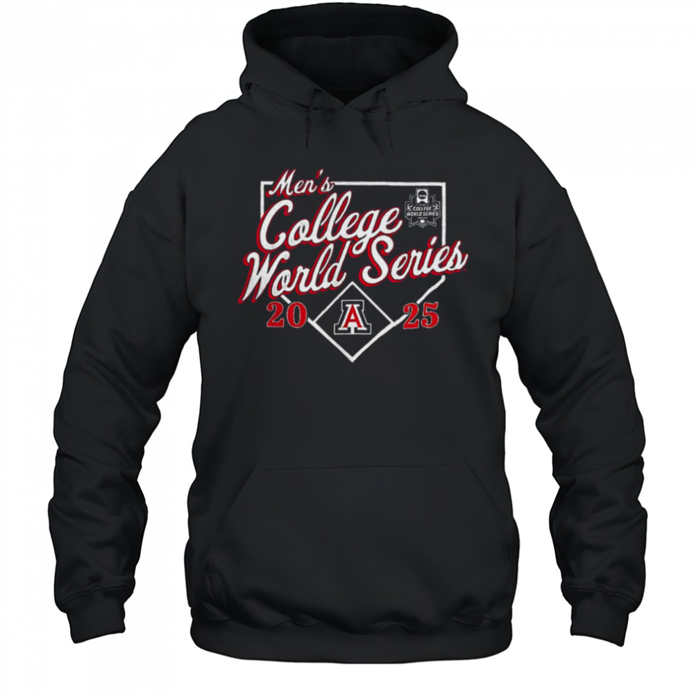 Arizona Wildcats 2025 NCAA Baseball Men’s College World Series shirt Hoodie