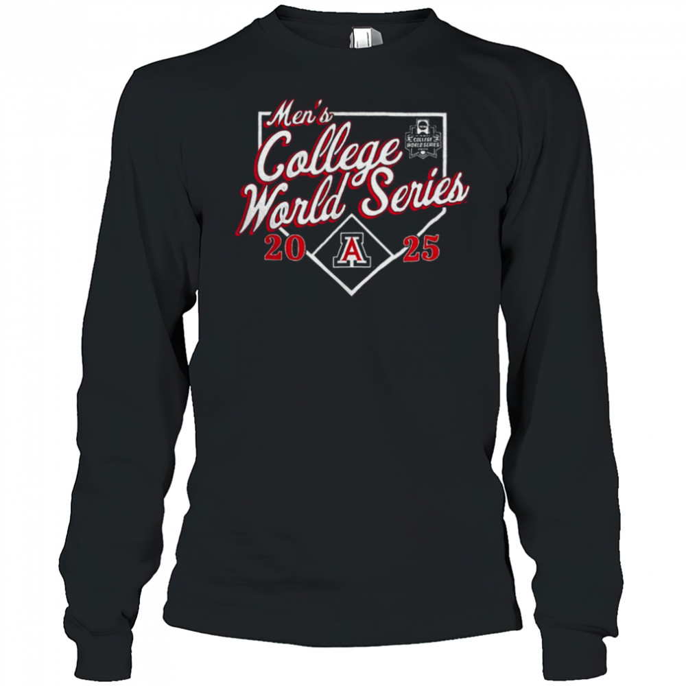 Arizona Wildcats 2025 NCAA Baseball Men’s College World Series shirt Long Sleeved