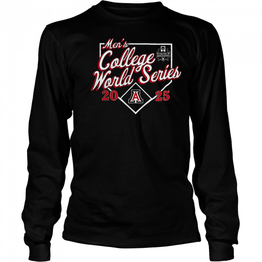 Arizona Wildcats 2025 NCAA Baseball Men’s College World Series shirt Long Sleeved