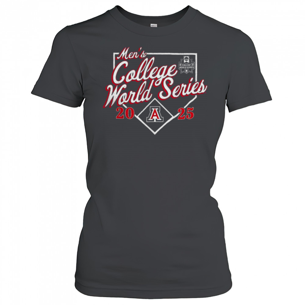 Arizona Wildcats 2025 NCAA Baseball Men’s College World Series shirt Women's T-shirt