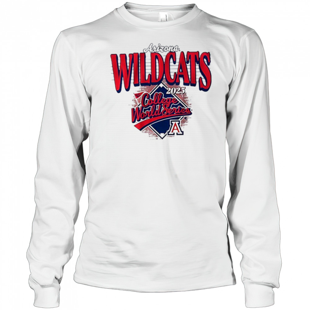 Arizona Wildcats Baseball 2025 College World Series shirt Long Sleeved