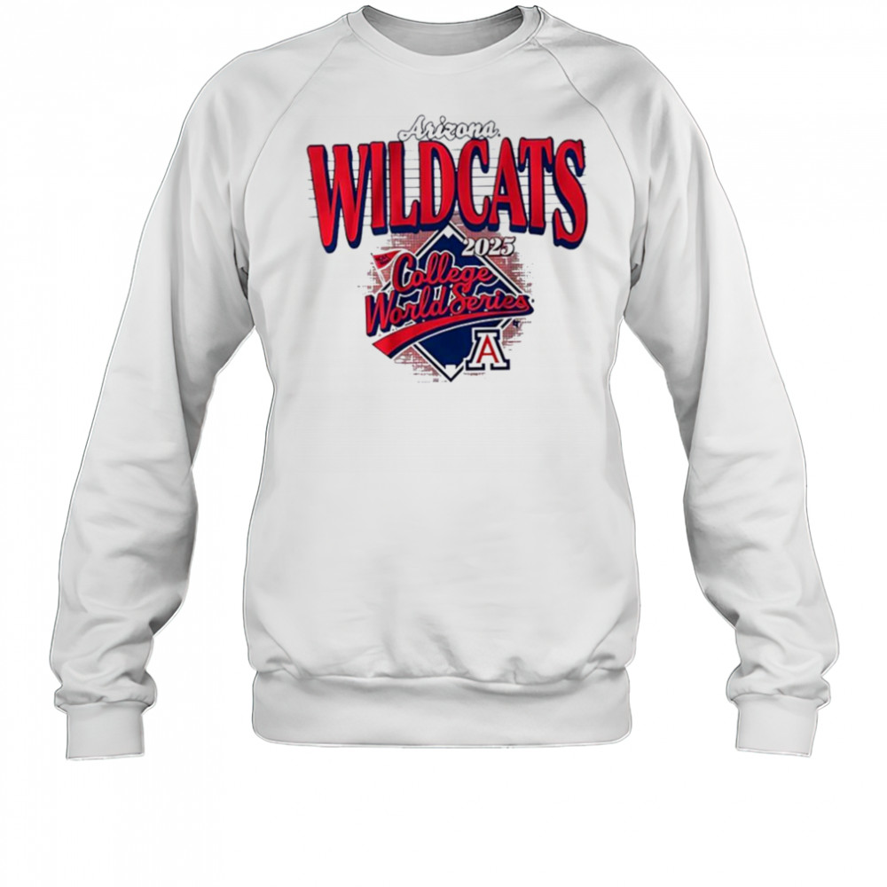 Arizona Wildcats Baseball 2025 College World Series shirt Sweatshirt